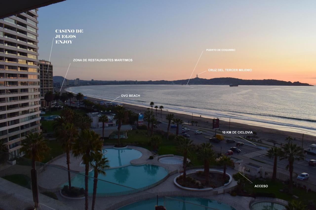 Vive La Experiencia, Playa, Spa, Casino De Juegos コキンボ エクステリア 写真